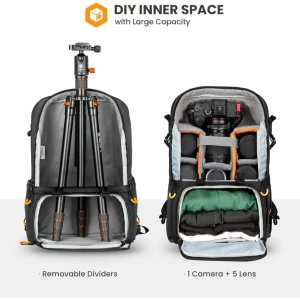 ه حقيبة ظهر للكاميرا الاحترافية TARION PB-01