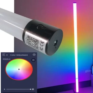 تيوب لايت نيون   HW-5050-5Haway   طول متر  مع قاعدة تثبيت وريمونت