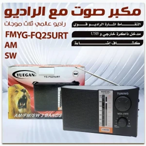 راديو كلاسيكي طراز YUEGAN YG-FQ25URT
