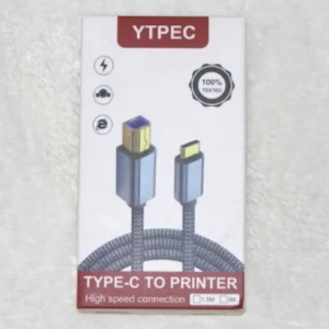 câble d'imprimante USB Type-C vers USB Type-B de la marque YTPEC