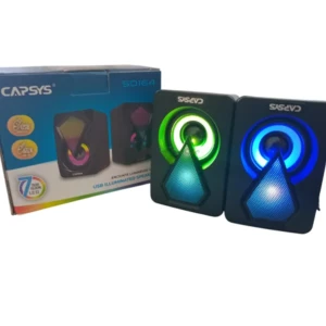 Haut-parleurs stéréo  lumineuses Capsys SD164
