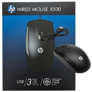 souris filaire optique USB HP X500