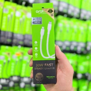 كيبل اورايمو 30 واط  ( تايبسي - ايفون  ) 