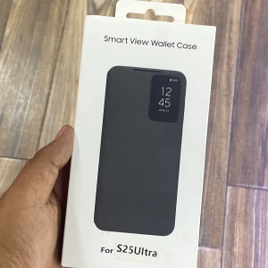 Smart view wallet case for s25 ultra 