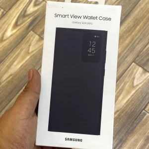 Smart view wallet case for s24 ultra 