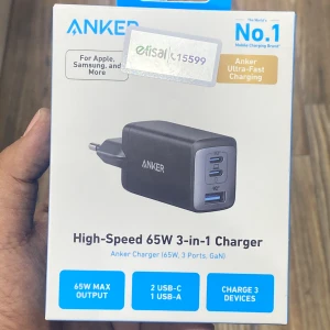 Anker plug 65W 3-in-1