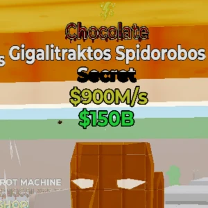 عنكبوت تشوكلت مضروب برق