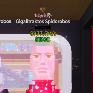 عنكبوت لوفلي مضروب احتفال