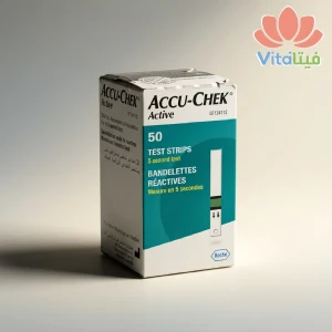 شرائط قياس سكر الدم من ACCUCHECK ACTIVE