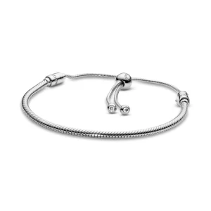 PANDORA MOMENTS SNAKE CHAIN SLIDER BRACELET