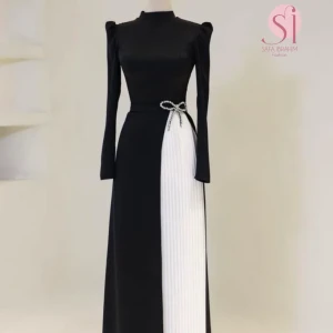 elegant bow gown