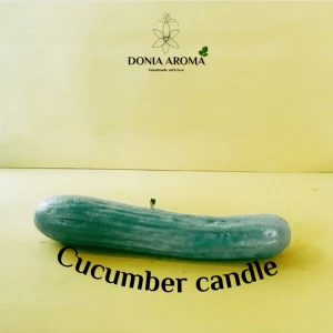 Cucumber candle