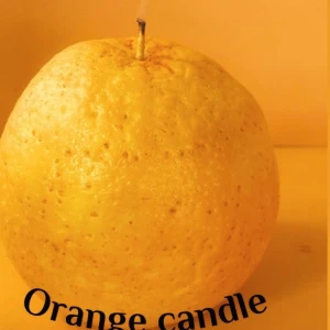 Orange candle