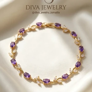 Tulip vine bracelet 🌷🩷