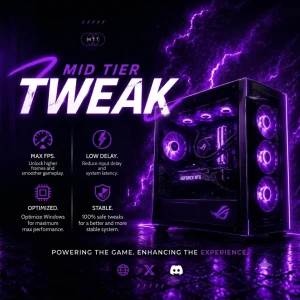 خدمات تحسين الاداء - تويك بنفسجي متقدم -Purple Advanced Tweak