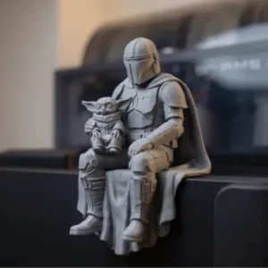  Mandalorian and Grogu Shelf Sitter
