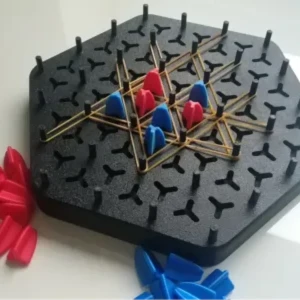 Rubber Band Triangle board game