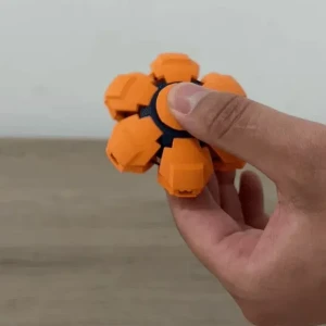 fidget, squishy ball and spinner
