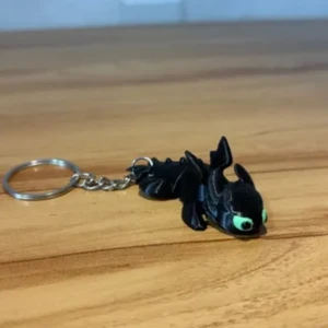  Dragon Toothless &amp; Keychain