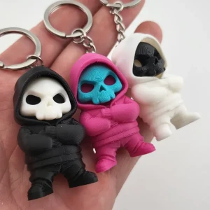 Street Skull Keychains