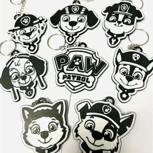 PAW PATROL KEYCHAINS 
