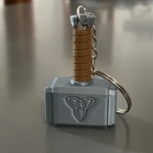  Thor's Hammer Keychain