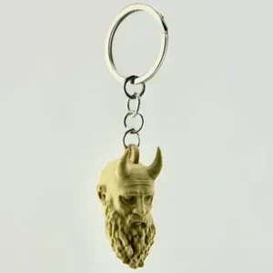 Mimirs Head KeyChain