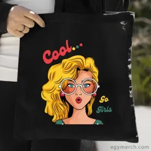 Cool Tote Bag Go Girl