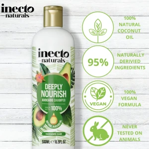 شامبو inecto natural deep nourishing