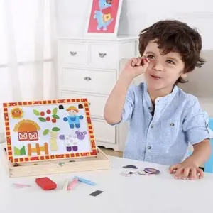 • سبورة تعليمية و بازل مغناطيسي#1