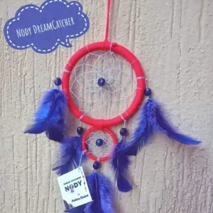 دلاية احمر في ازرق