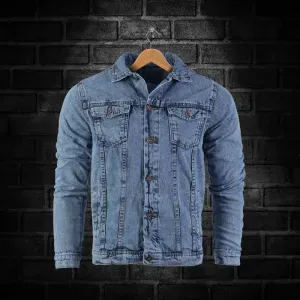 جاكيت جينز - ازرق