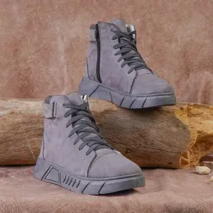 هاف بوت شمواه - رمادي