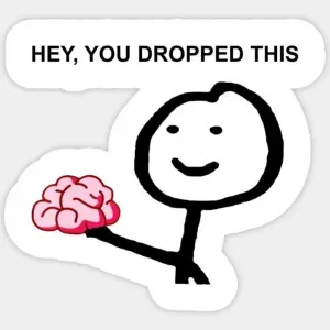 Hey,you dropped this