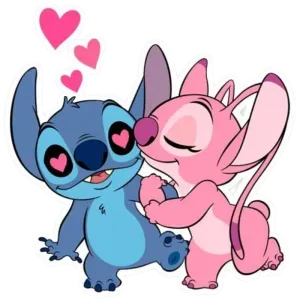 Stitch sticker