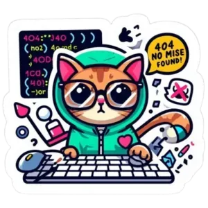 programmer cat