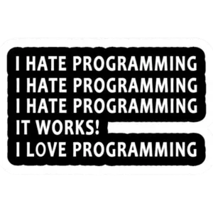 i hate programming