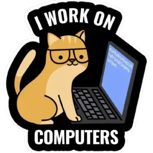 i work on computers