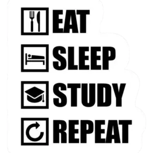 set.. sleep..study..repeat