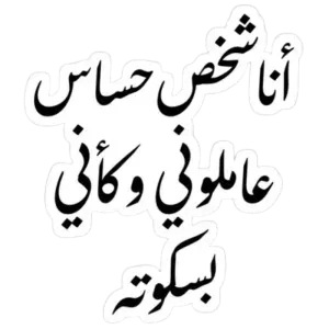 أنا شخص حساس جدا عاملونى وكأنى بسكوتة