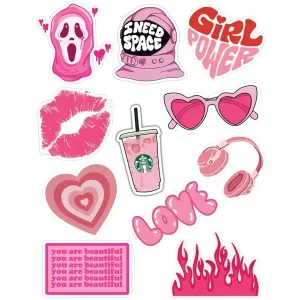 Pink Stickers
