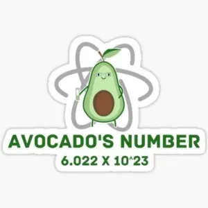 avocado's number