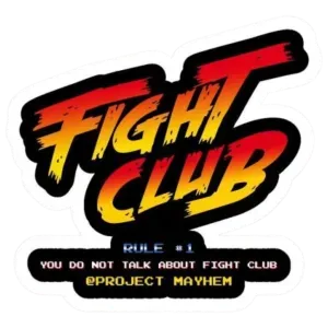fight club sticker