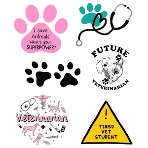 Vet Stickers