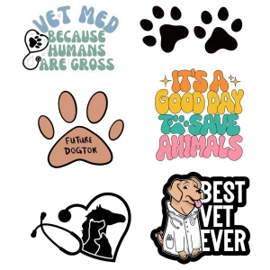 Vet Stickers2