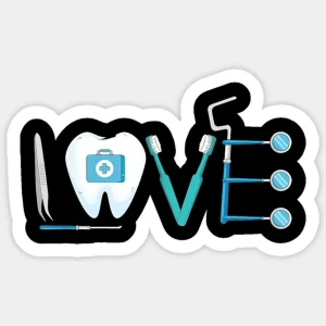 Dentist sticker