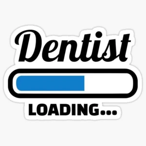 Dentist sticker