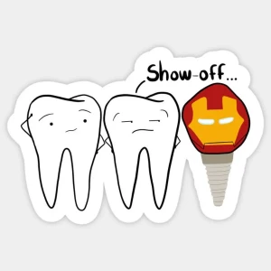 Dentist sticker