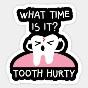 Dentist sticker