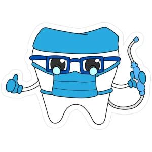 Dentist sticker